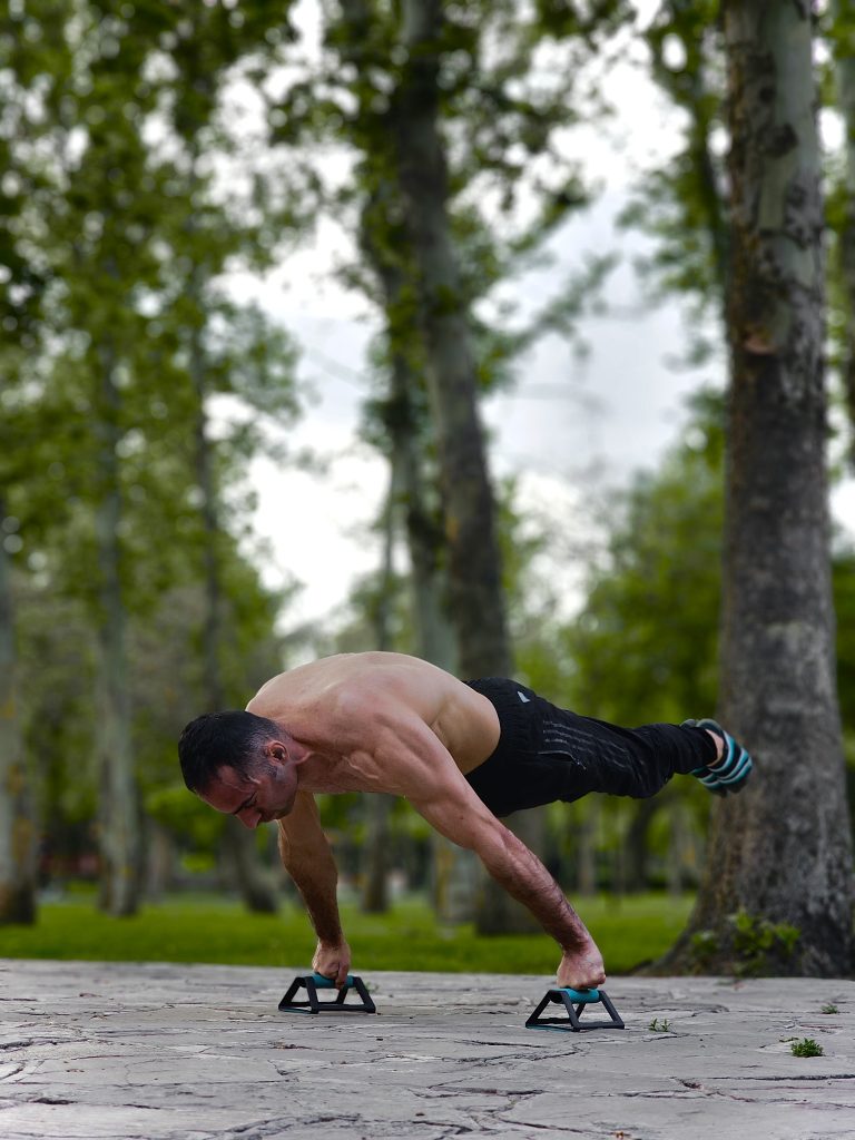 حرکت فول پلانچ روی مشت