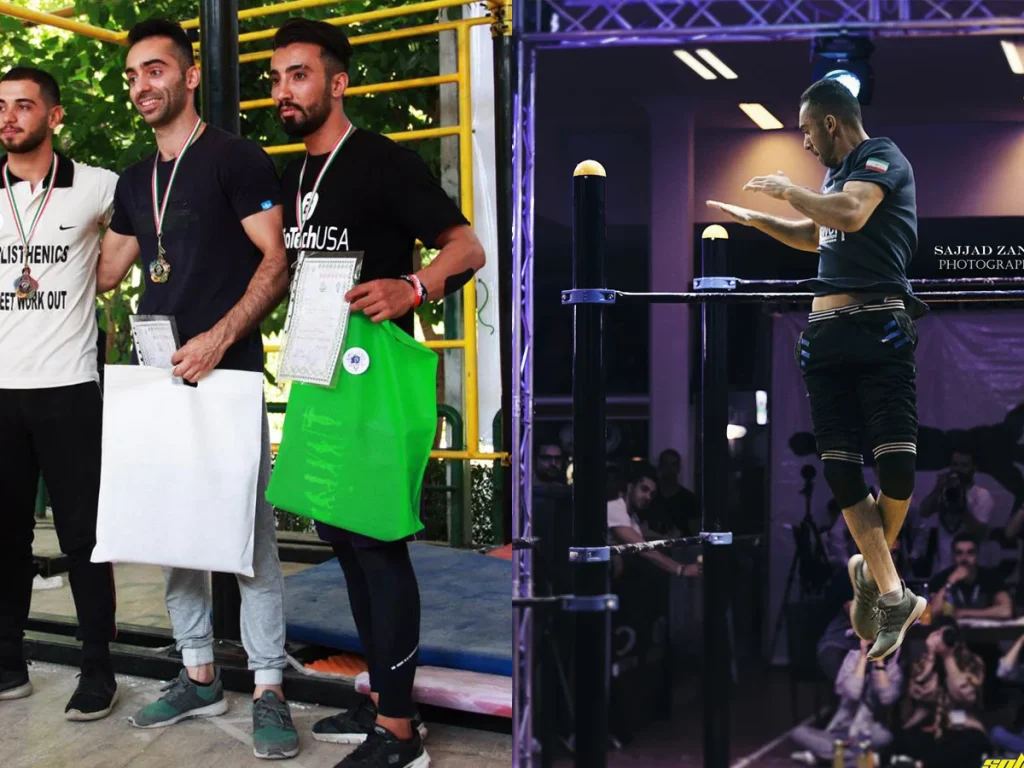 حرکات و مدال آوری کلیستنیکس