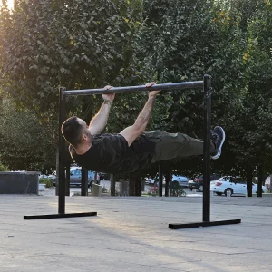 حرمت فرانت لور روی میله افقی